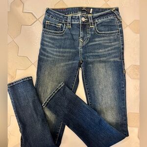 NWOT - True Religion Dark Wash Girls Jeans - Size 12